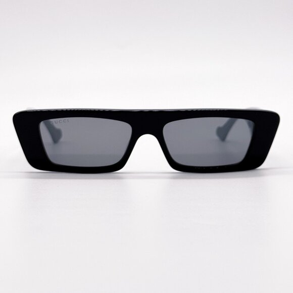 NEW GUCCI GG1331S 005 BLACK SILVER UNISEX SUNGLASSES GUCCI - Picture 4 of 12